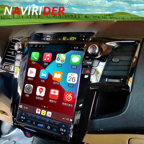 CarPlay トヨタフォーチュナーハイラックス Revo 2005 2014 アンドロイド 8 + 256 ギガバイトスマートマルチメディアビデオプレーヤーラジオ GPS ナビゲーション Carplay