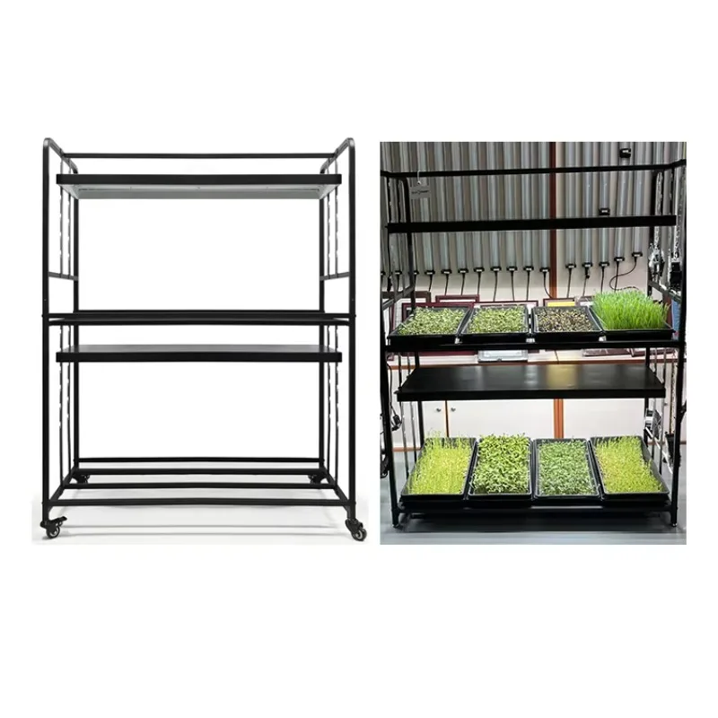 

High Performance Indoor Home Garden Vertically Adjustable Height Plants Flowers Micro Greens Vegetable Holder