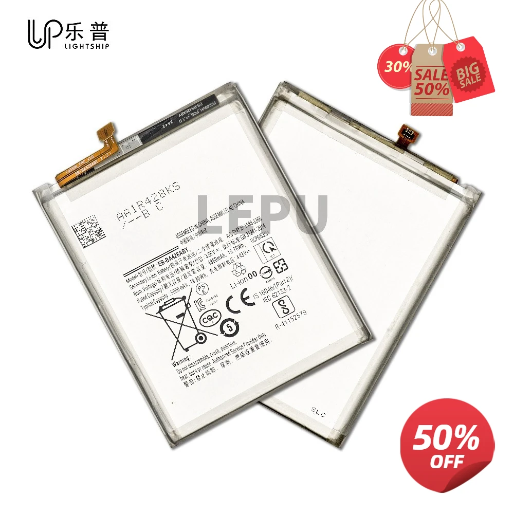 

Battery for SAM A8+ A9 A10 A90 Original Battery C5 C7 S10 E5 S20 FE Phone Battery for SAM Z Flip 3 Z FOLD 3 4 M20 S6E A910 A920