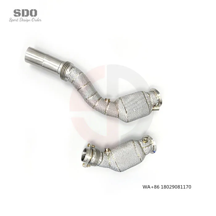 

SDO-EXHAUST for F8X M3 F80 M4 F82 F83 3.0T 2014-2018 Performance Straight Pipe SS304 100/200/300 Cell New Retrofit/Upgrade