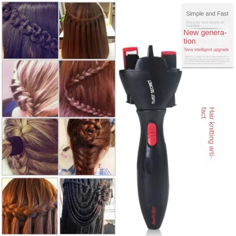 Rapid  styling hair braider Women's children's centipede braid hair braid machine Fried Dough Twists fish bone dishing hair