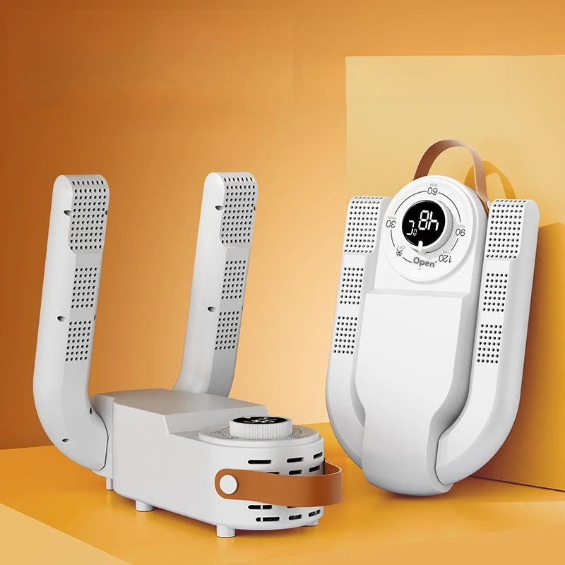 مجفف أحذية قابل للطي مزيل للروائح الكريهة ، ذكي ، أزرق ، تجفيف ، تجفيف ، ذكي ، جديد