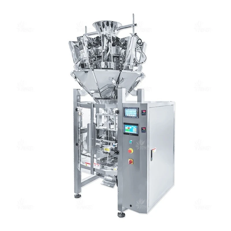 Automatic granule packaging machine, high-dose bagged nut oatmeal, freeze-dried potato chips