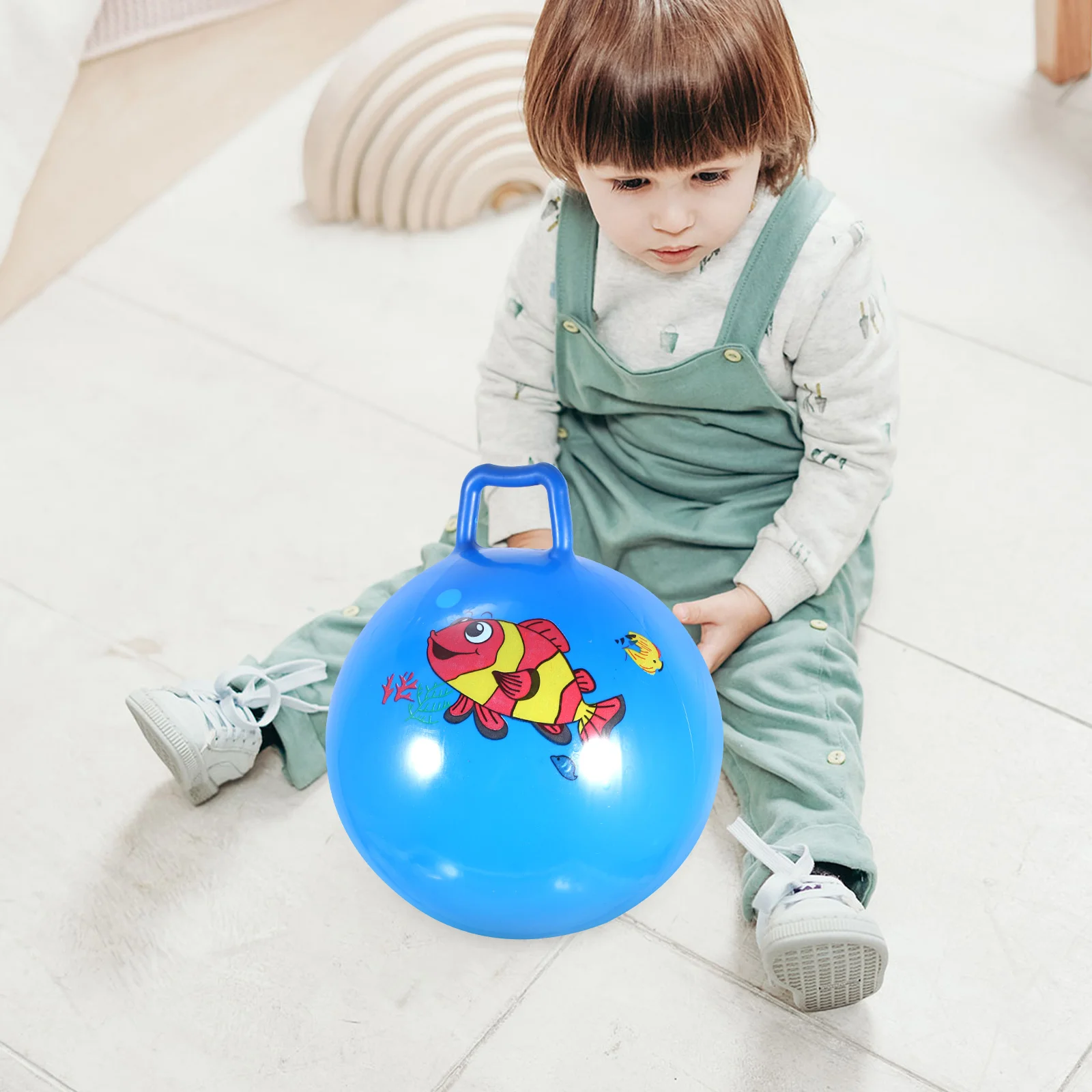 Jumping Ball Space Toys Children Bounce Inflatable Hop Baby Trampoline for Toddlers