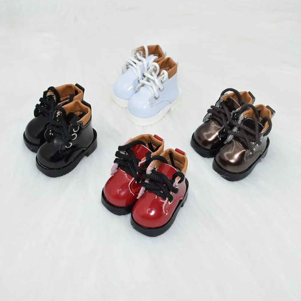 

New 5.5*2.6cm Fashion Mini Boot Toy Shoes for 14.5Inch Girl Doll for EXO Russian DIY Handmade Doll BJD 1/6 Doll Accessories Toys