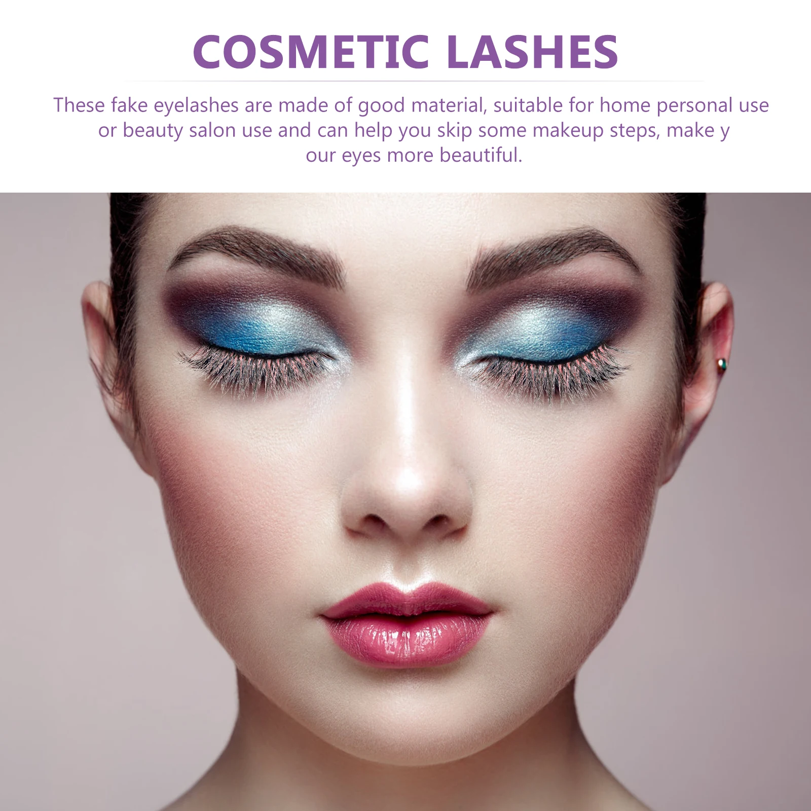5 pares de pestañas coloridas, diseño elegante, mejoran los ojos al instante, aspecto atractivo para ocasiones especiales, club nocturno, Bar, fiesta