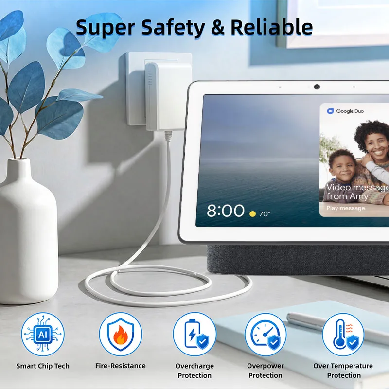 อะแดปเตอร์จ่ายไฟ 24V สำหรับ Go - Google Speaker Nest Audio บทวิจารณ์และราคา