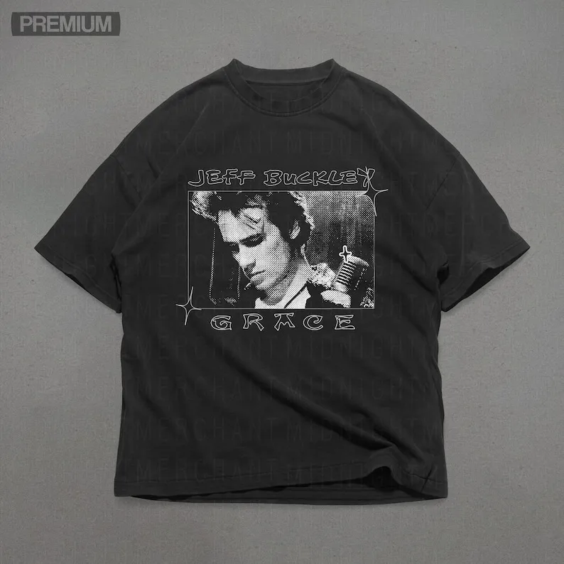 

Jeff Buckley Shirt, Comfort Colors Premium Cotton Shirt, Band shirts, Band tees, Cute shirts, Jeff Buckley Grace shirt, Grace al