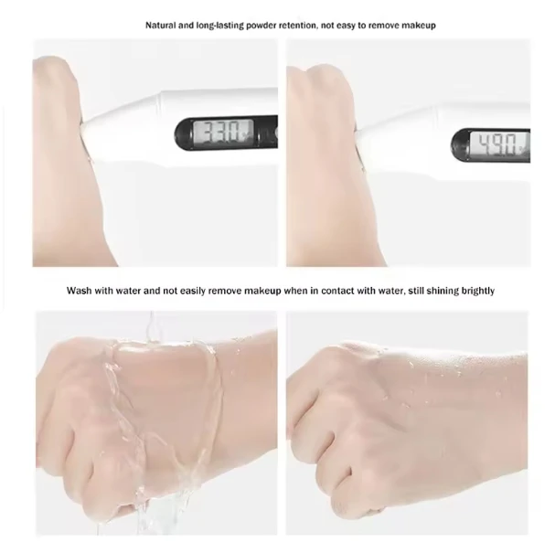 Air Cushion BB Cream Butterfly Powder Puff Moisturizing Foundation Concealer Whitening Oil-control Waterproof Makeup Cosmetics