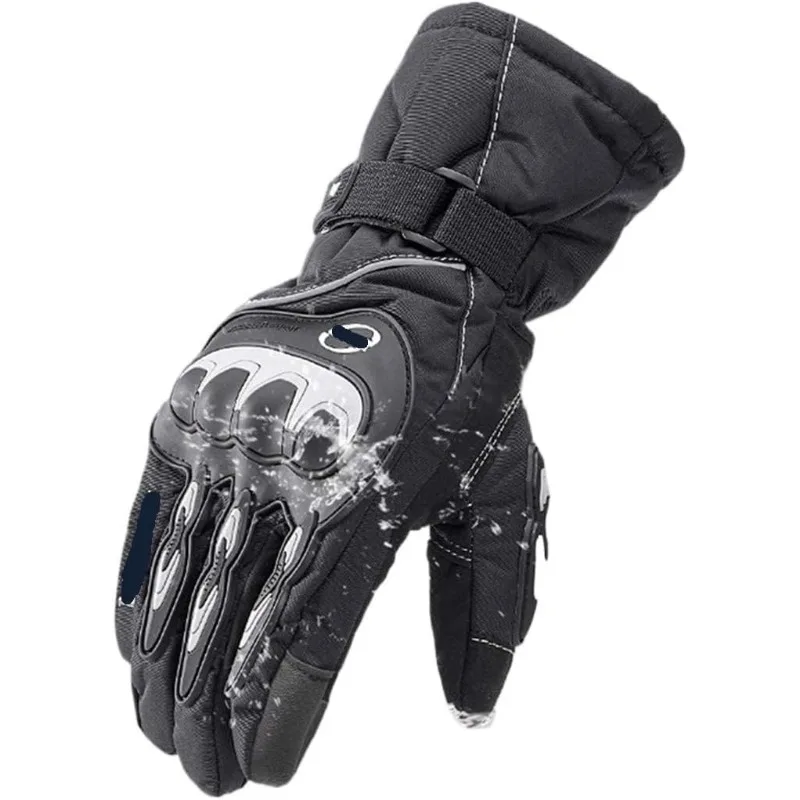 Motorcycle Cycling Glove Motorcycle Warm Waterproof Glove Moto Gloves Touch Screen Motorbiker Driving Gloves Cycling equipment