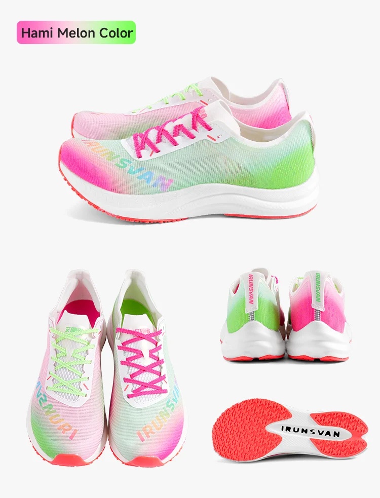 

IRUNSVAN GUANJUE TOP 1.0 for Unisex 2024 New Professional Marathons Running Shoes Breathable Anti-slip Shock-Absorbant Sneakers
