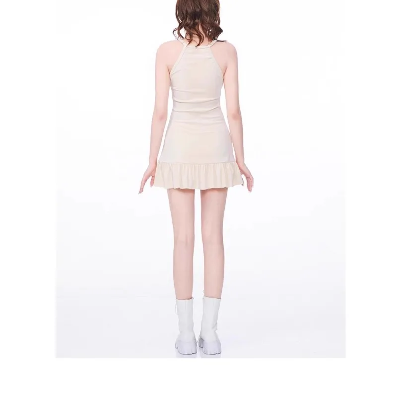 Sexy Underwear Fashion Women's Triangle Pants Two Piece Swimsuit Nylon Teen Girls Beach Cute Tummy Control Slimming Dress Style - Image 5