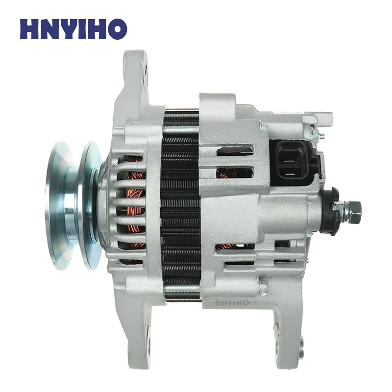12V 80A 1PK Excavator Alternator 123910-77210 136162 2506162 HAL180763 LR180763 LRA04047 13629N for Komatsu Backhoe WB140