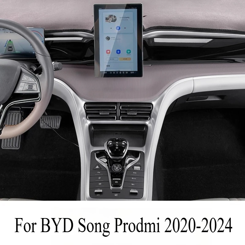For BYD Song Prodmi 2020-2024 Special Instrument Panel Dark Pad Smart Driving Version Flip Fur Center Console Pad Car Supplies
