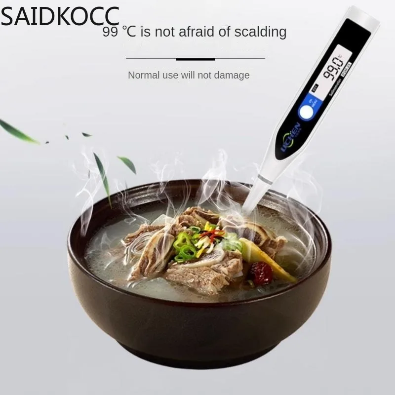 Digital display electronic salinity meter kitchen food soup cooked brine fish tank salinity mariculture salt detector