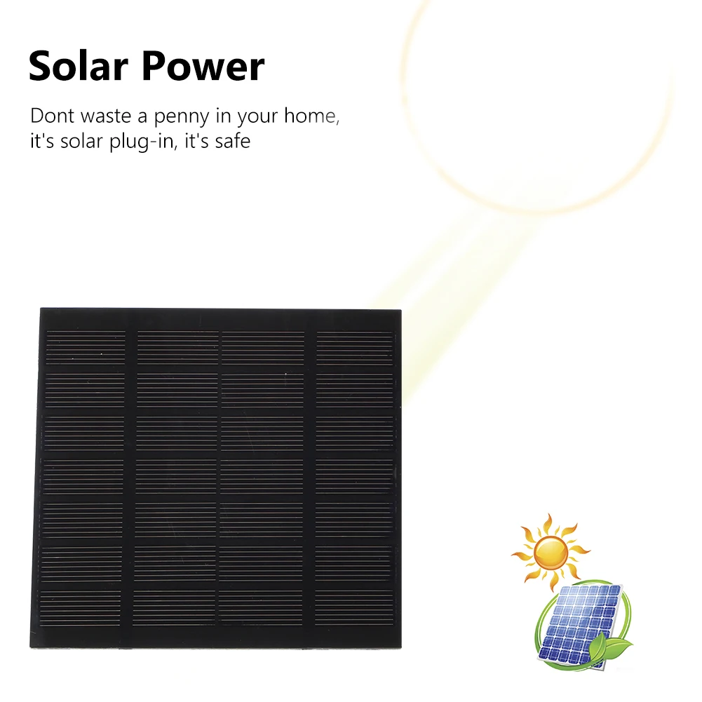 Bomba Solar para fuente de baño de pájaros de 1,5 W con 6 boquillas, Kit de bomba de agua Solar DIY, ahorro de energía 200L/H para acuario de pecera al aire libre