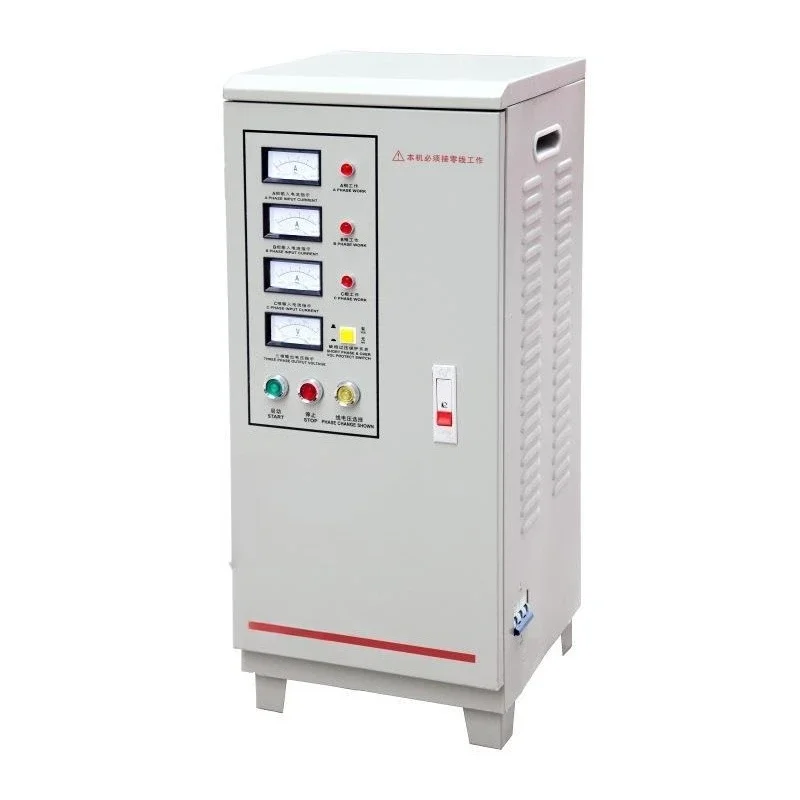 Stable 6000AV three-phase 380V regulator SVC-6000W automatic instrument voltage power supply