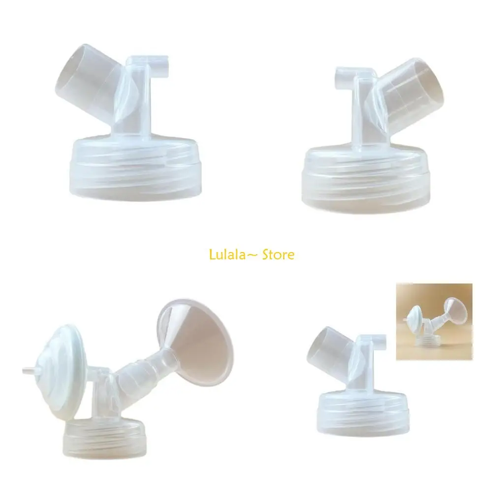 Y4QA Wide Mouth Bottle Adapter for Spectra 3-way Milk Suction Tool Connector