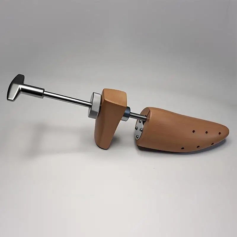 調整可能なシェーピングエキスパンダー木製靴型枠本物の木製靴塗装済みエルムウッド靴家庭用靴アクセサリー