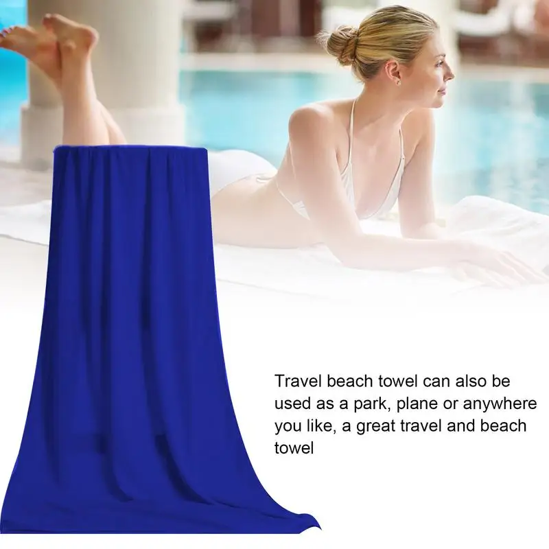 Quick Dry Beach Towels Microfiber Beach Towel Large Size Microfiber Pool Towels-Lightweight Quick Dry Beach Towel For Women And