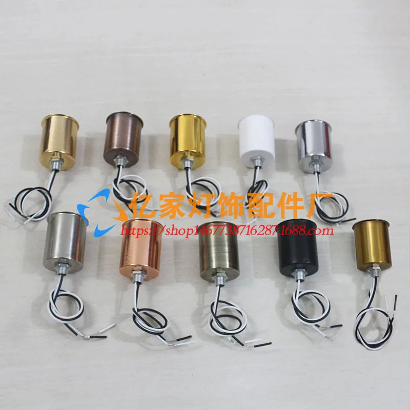 

Base With Ceramic Screw Cap Diy Pendant Lamp Kit Table Lamp Replacement Parts Brass Finial Cap Ceiling Light Holder Socket