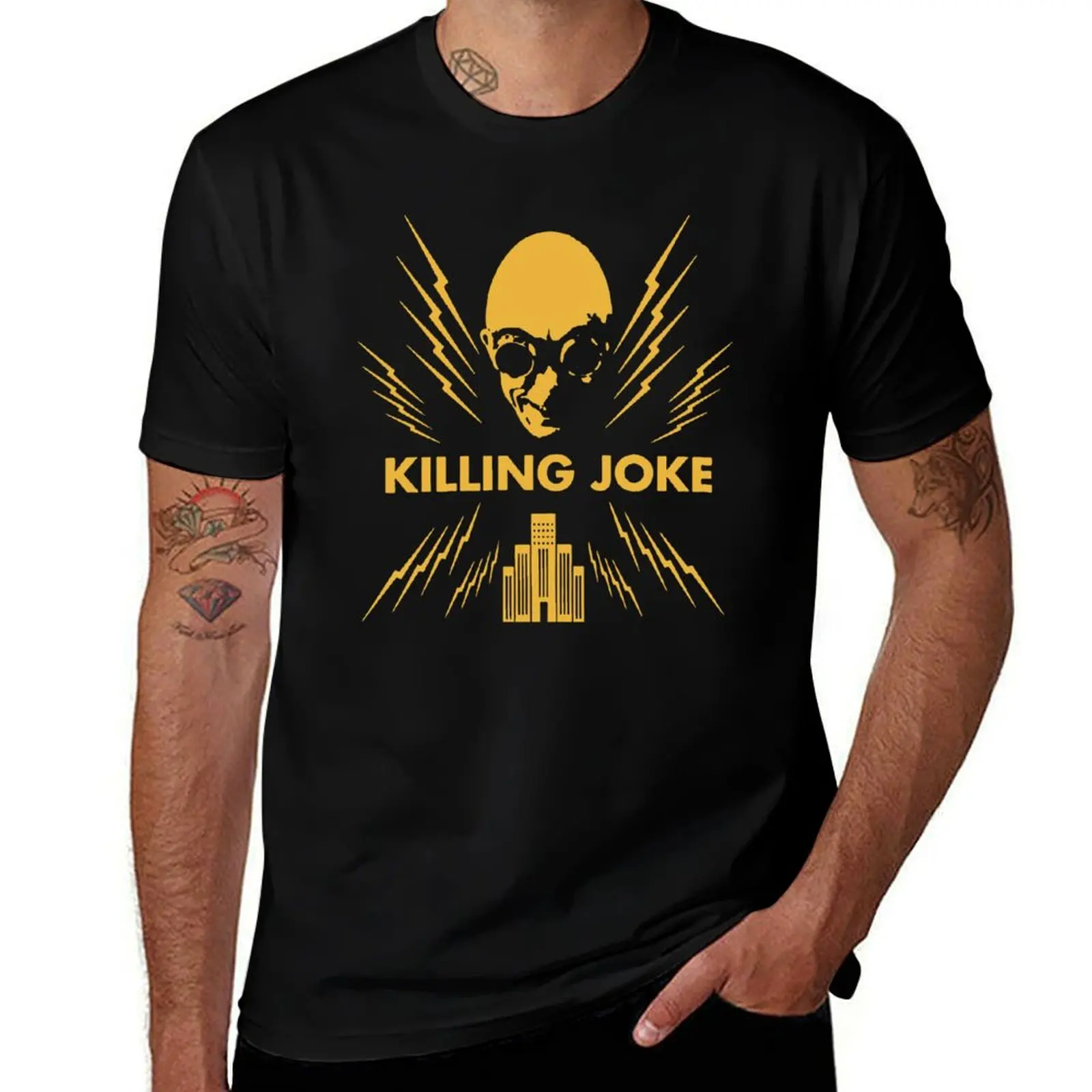 

Футболка KILLING JOKE BAND для мужчин, мужская футболка из 100% хлопка с графикой