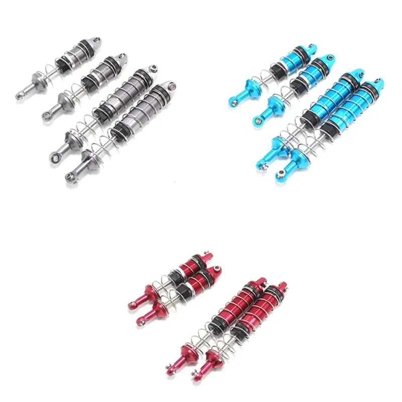 Per 1/12 WLtoys 12428 ammortizzatore anteriore posteriore riempito d'olio in metallo per 1/12 WLtoys 12428 12423 RC Car Crawler Upgrade Part