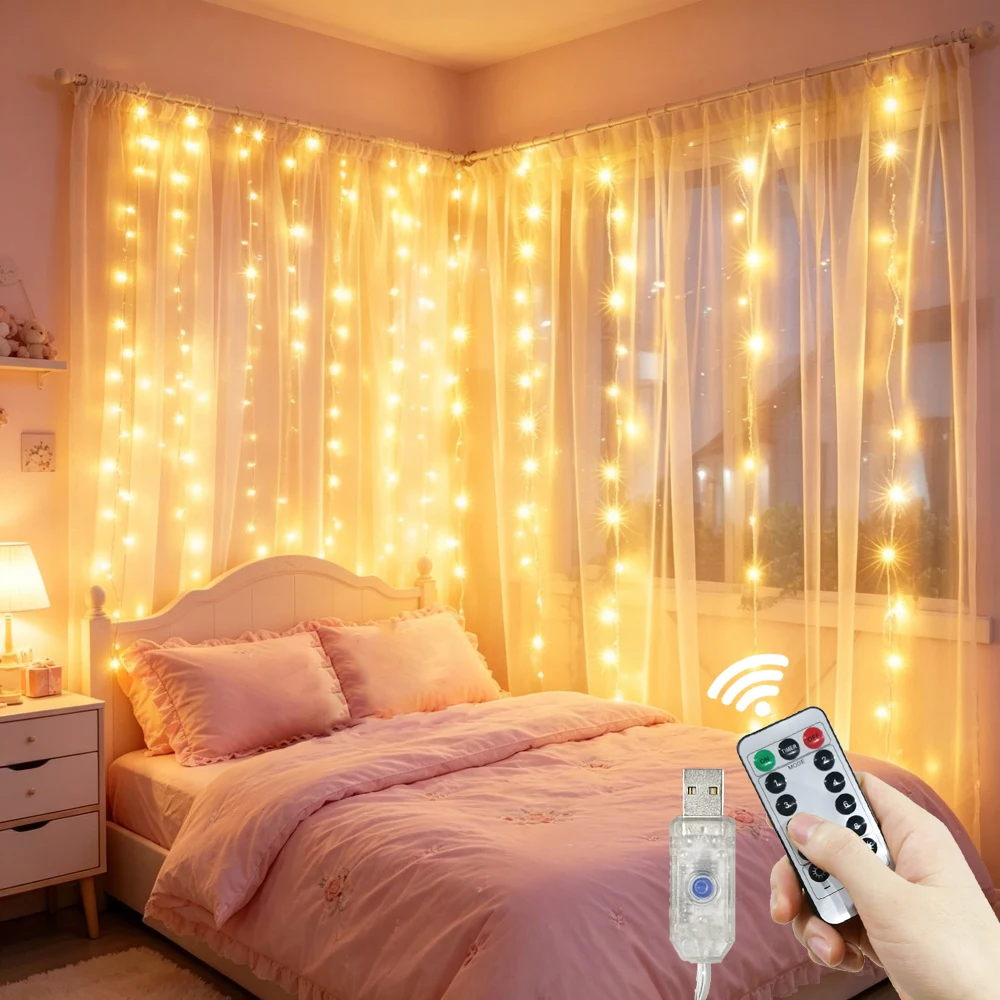 Guirlande de lumières LED à ri - Led Fairy String Lights avis et prix