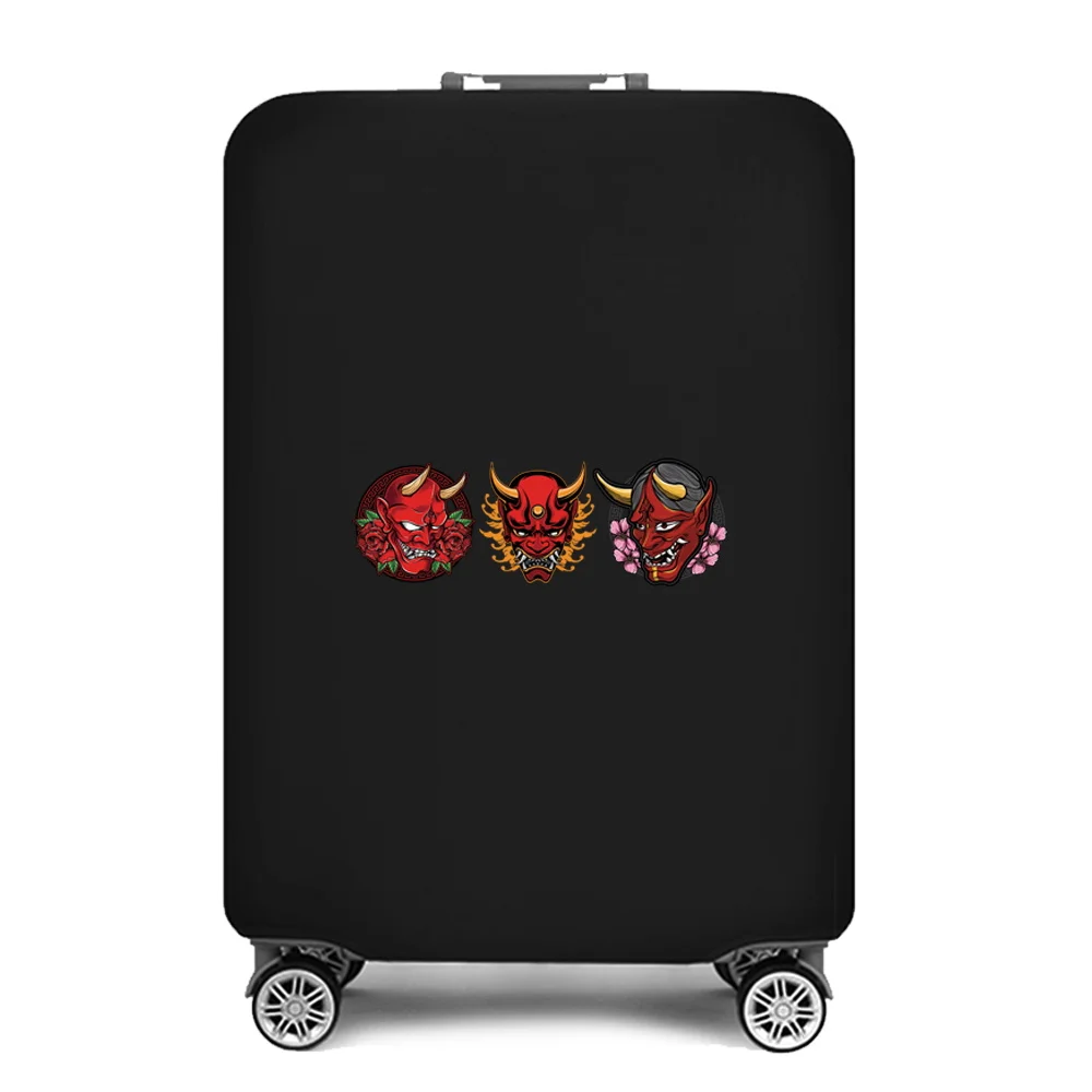 2022 Luggage Cover Dustproof Protective Travel Suitcase Cover for 18-32 Inch Trolley Bag Case Monster Print Travel Accessories