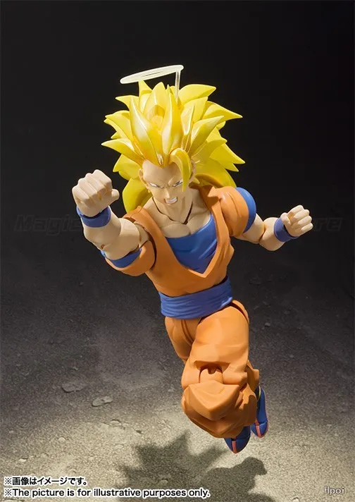 

Оригинальная подвижная фигурка аниме-персонажа BANDAI SHF DRAGON BALL Z DBZ Сон Гоку