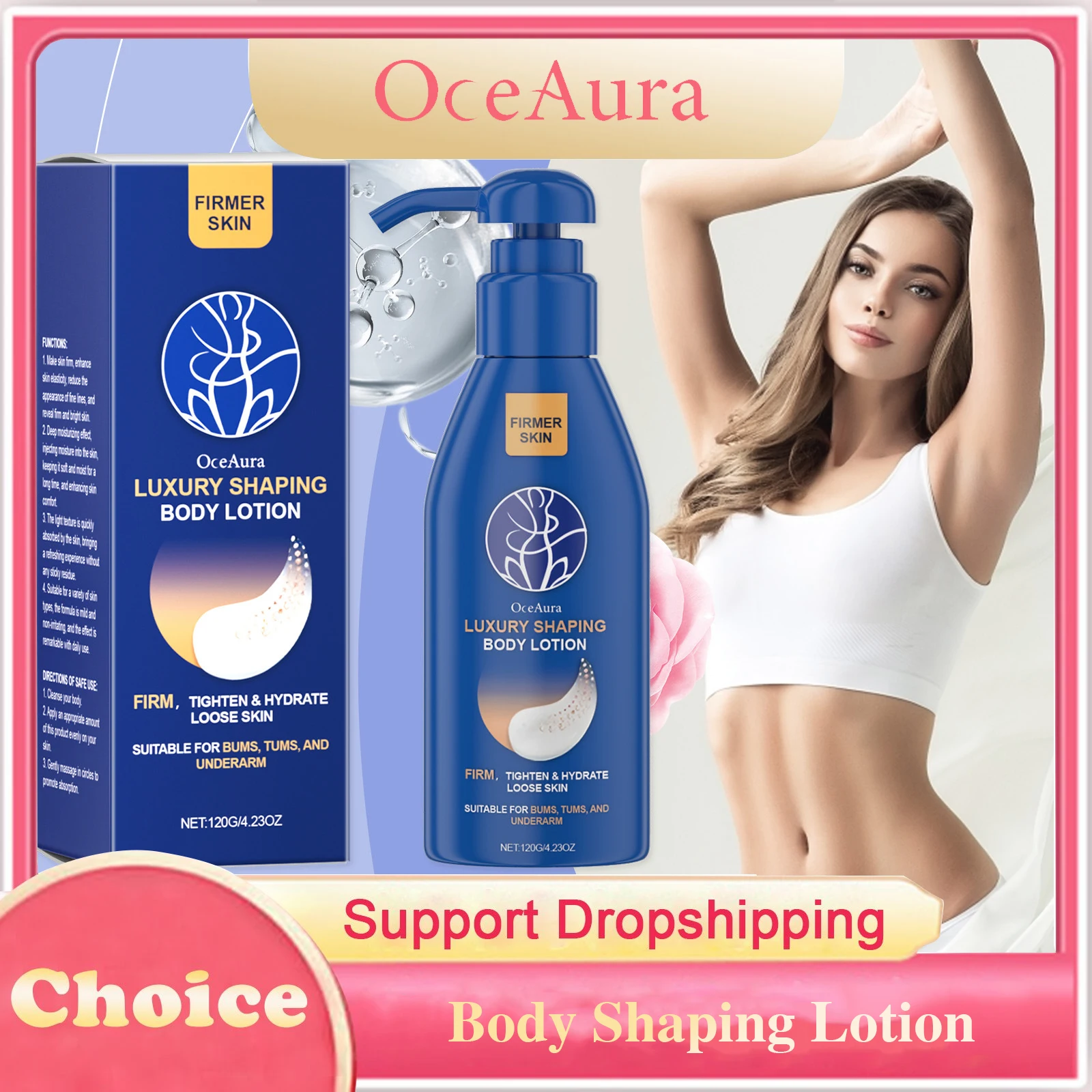 

Body Shaping Lotion Firming Lifting Prevent Sagging Moisturizing Brighten Skin Tone Smoothing Whitening Nourishing Body Lotion