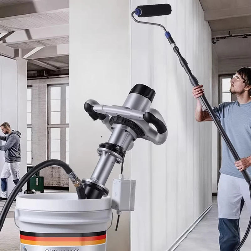 Multifunctional Electric High-Pressure Airless Sprayer for Applying Joint Compound, Waterproof Coatings, Stone-Effect Paint, and