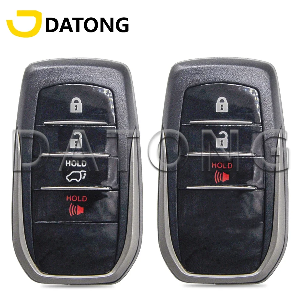 

Datong World Car Key Shell Case For Toyota Hilux Sw4 Land Cruiser Prado Fortuner Replacement Upgrade Promixity Card