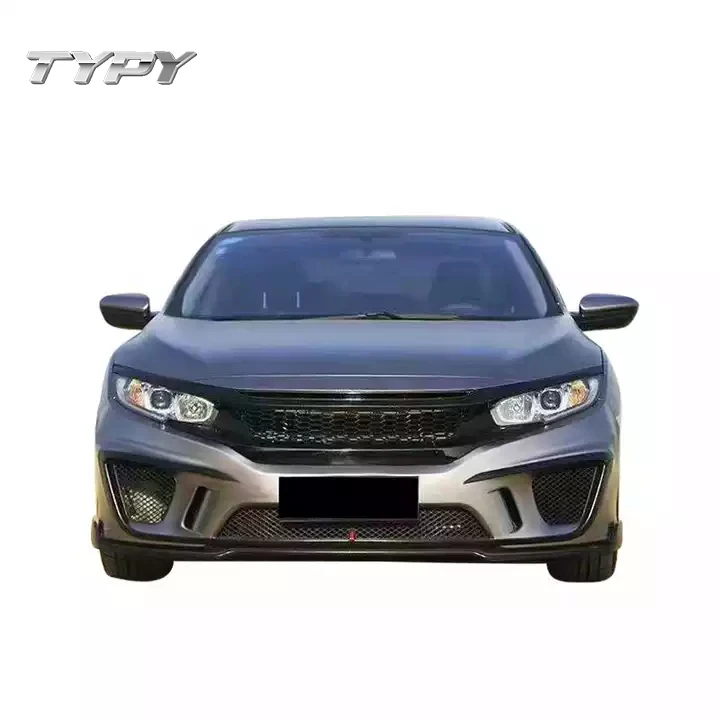 

Car Bumpers MS Style Body Kit Auto Parts Factory Supplier For Honda Civic 2016-2020