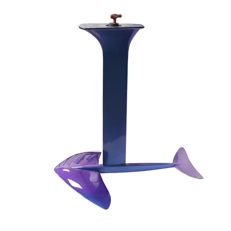 Painted non-powered surf paddle foil SUP windsurf wing sea surfboard hydrofoil purple