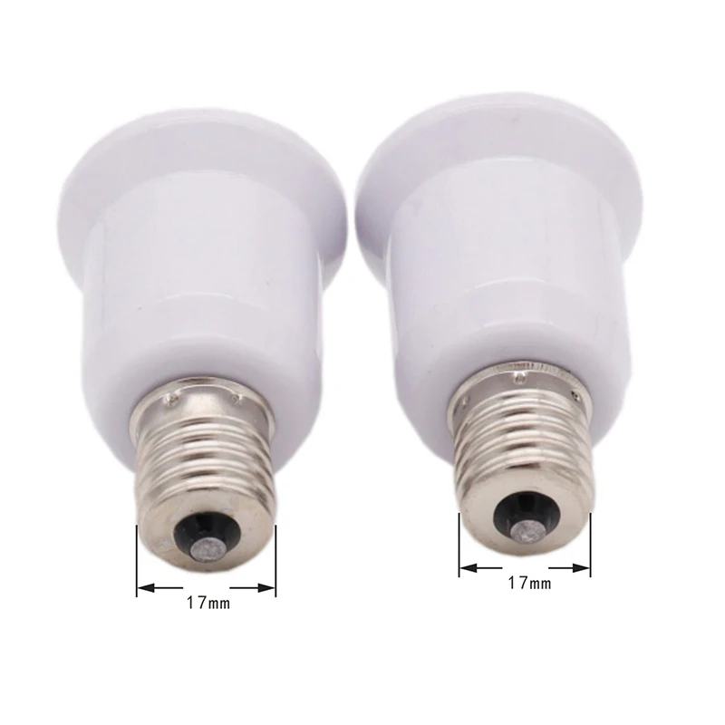 E17 gniazdo lampy E17 do E27 LED halogenowe Adapter lampy żarówka CFL