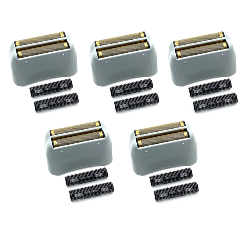 

B82B-5X Shaver Replacement Foil And Cutters For Andis 17150 17200 Washable 3D Intelligent Floating Shaving Blade Gold