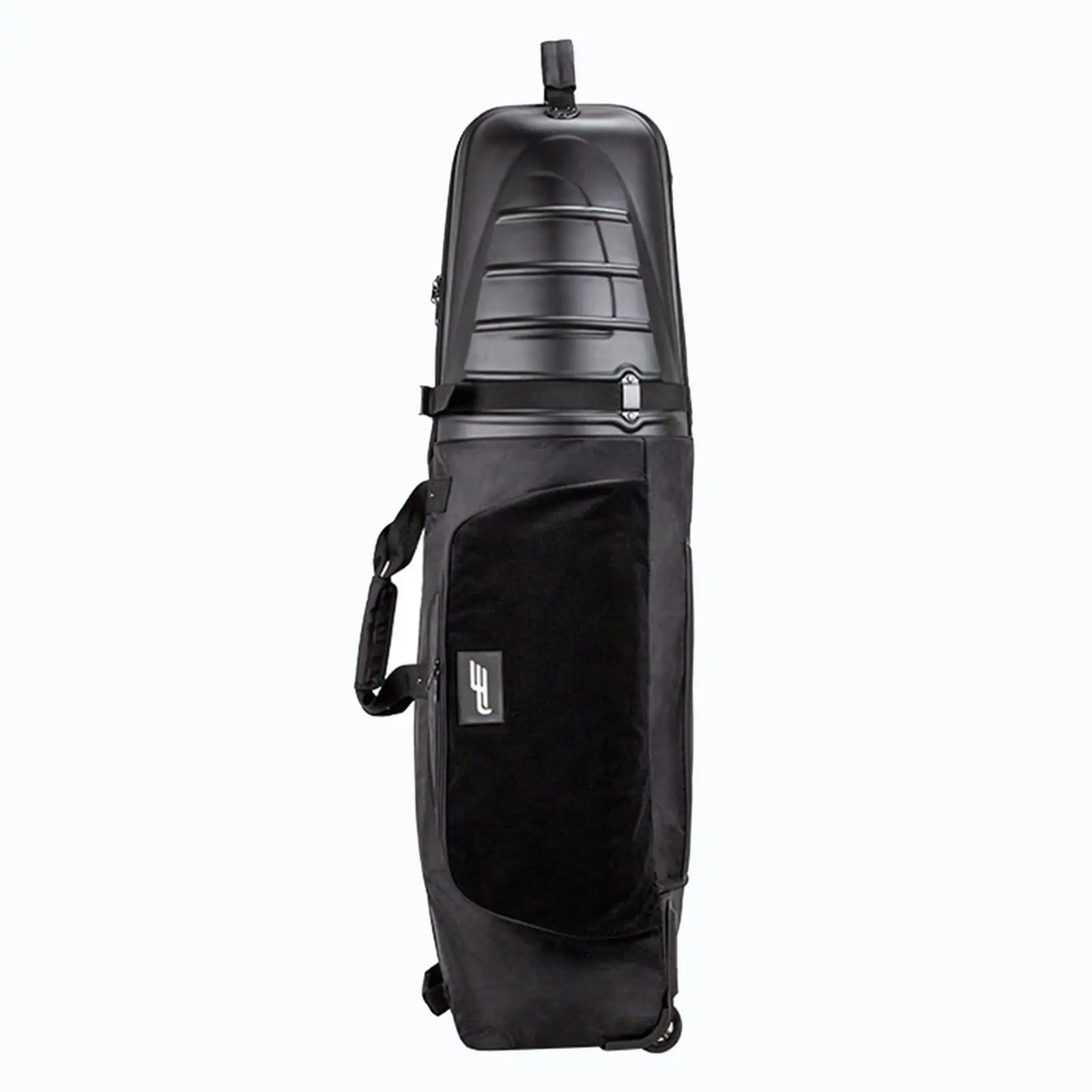 Black Golf Travel Storage Bag Hard Shell Top Durable, Unfold Size 36x30x130cm, Folded 38x50cm Portable
