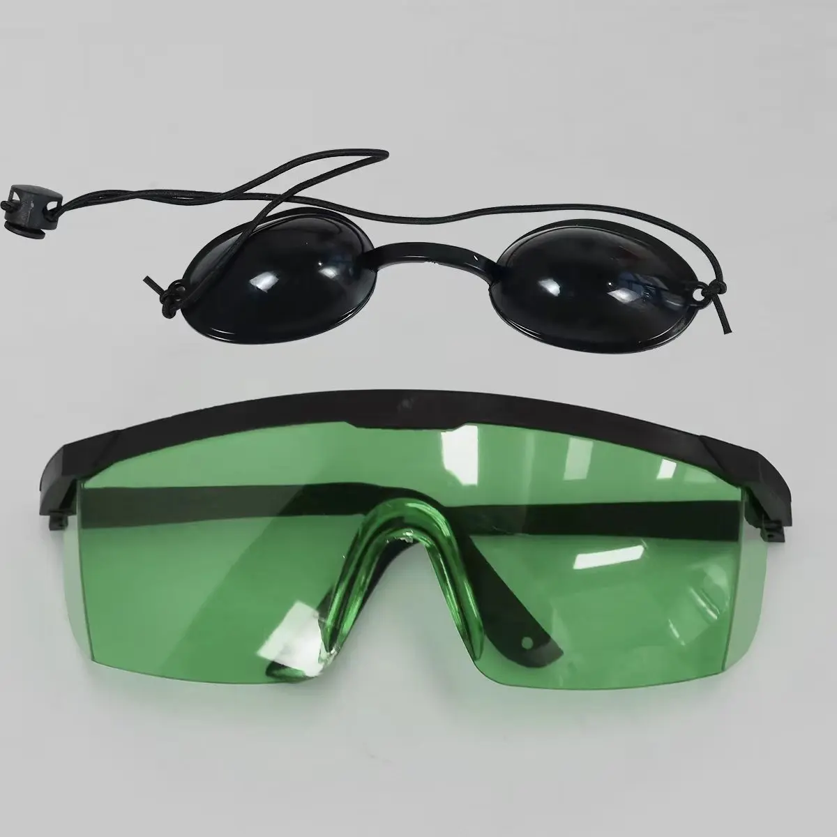 Laser Protective Eye Mask Beauty Device Sunlight Eyemask Adjustable Silicone Eyepatch for Sunbathing Sun Shading