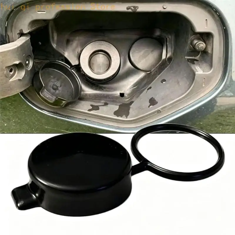 Gas Filler Dust Cap 2.375 Inch On Flexible Opening Cover with Pull Loop for Rainy Weather and Routine Driving H8WE