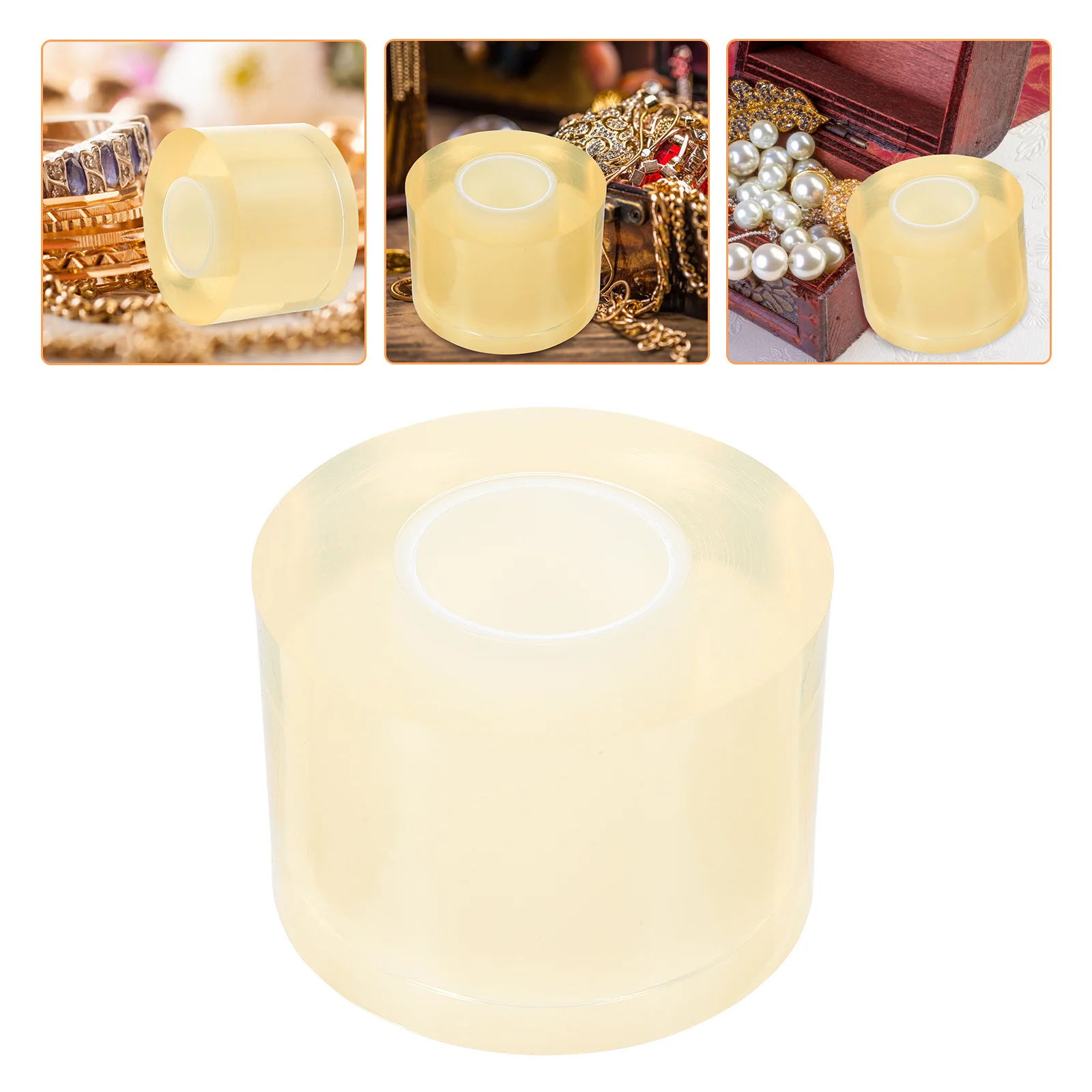 

1 Roll Film For Watch Jewelry Repair Lightweight Transparent Anti-Static Tape Gemstone Film Tape Guard Tool Accessory