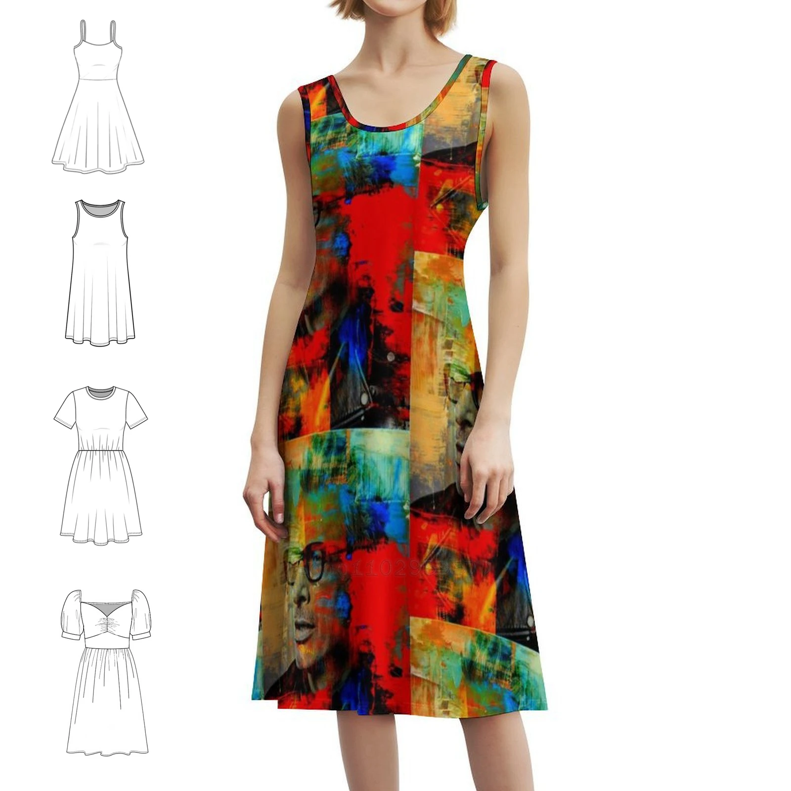 

Jeff Goldblum. Women's Hip Hop Streetwear Dress Graphic Print Party Club Wear Jeff Goldblum Jeff Goldblum Portrait Female