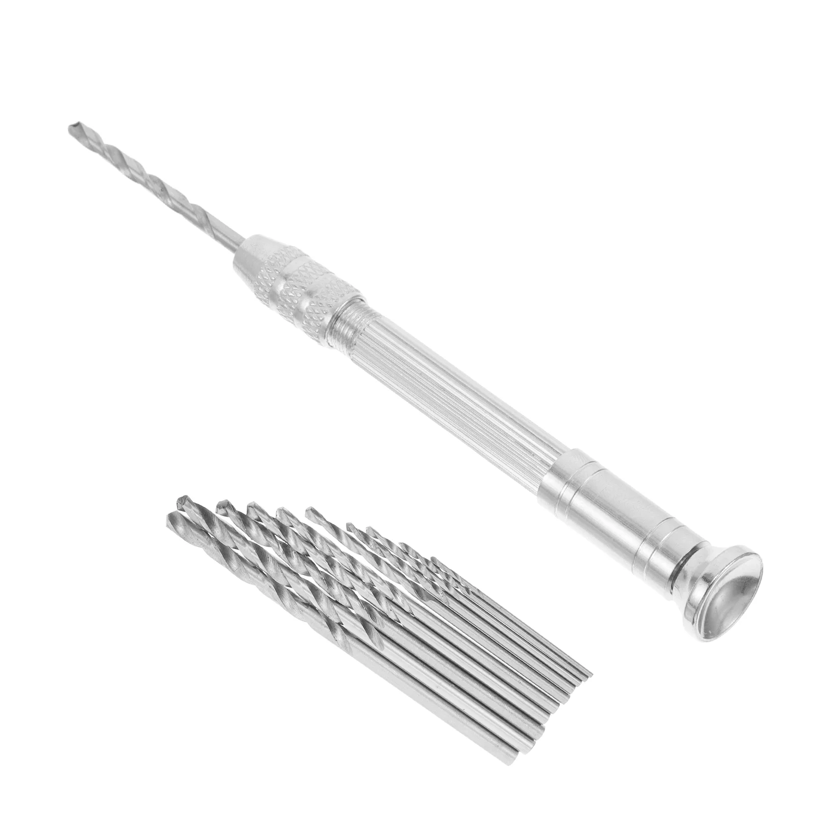 Nail Punch Tools Metal Hand Drill Manicure Supply Jewelry Safety Bits for Nails Alloy Charm Piercing Accessories