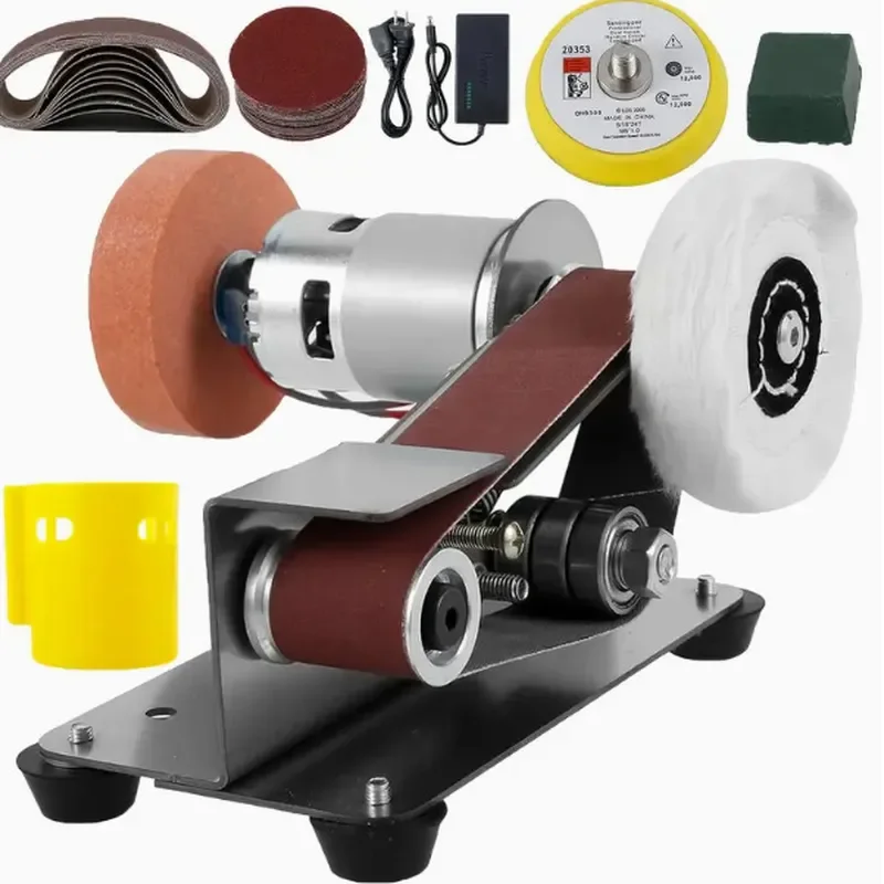 15 Degree Small Grinding Polishing Belt Machine Knife Sharpener Electric Grinding Wheel Tool