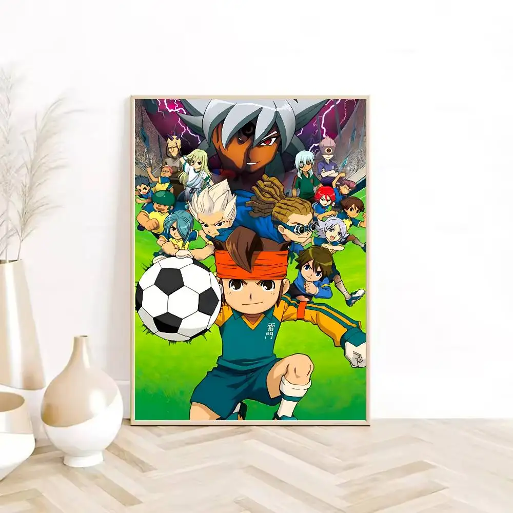 ملصق مسلسل تلفزيوني I-Inazuma Eleven عالي الدقة جدار لاصق مقاوم للماء لغرفة المعيشة المنزلية وغرفة النوم والديكور الجمالي