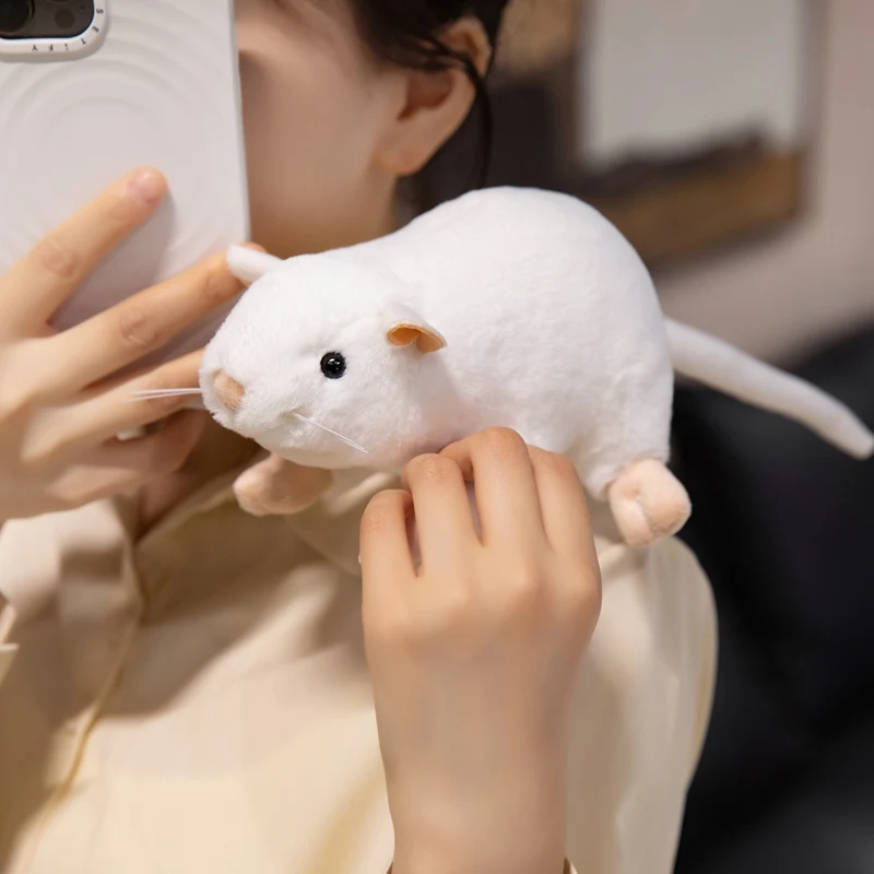 1Pc Kawaii Mini Mouse Plush Toys Stuffed Soft Animal Mouse Pillow Cute Simulation Rat Dolls for Birthday Christmas Gift