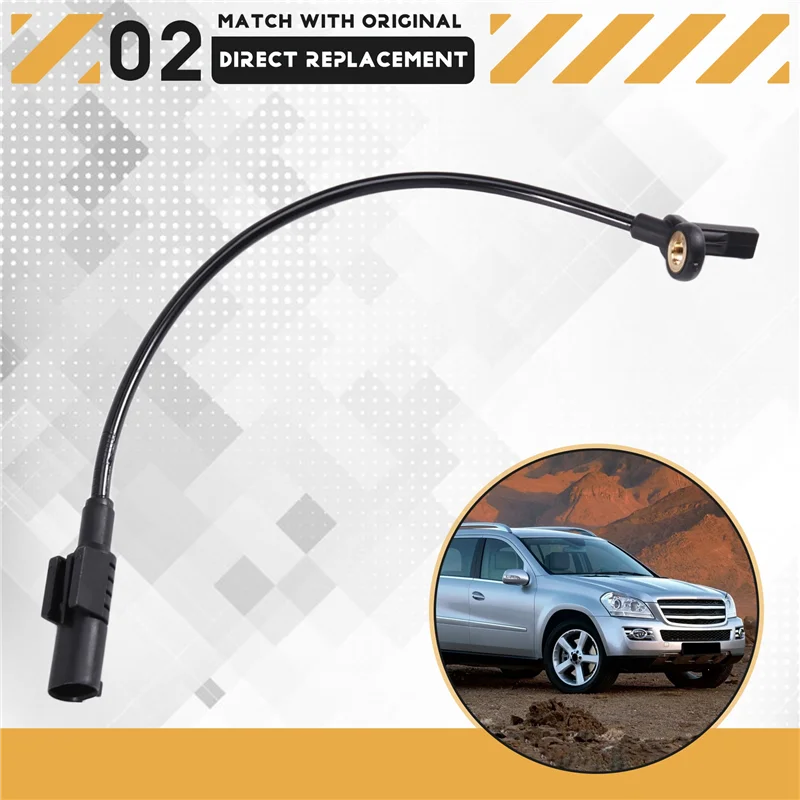 

Датчик ABS автомобиля, датчик скорости заднего колеса A1649058300 для Mercedes Benz GL450 X164 2006-2013 ML300 W164 2010-2012 ML350
