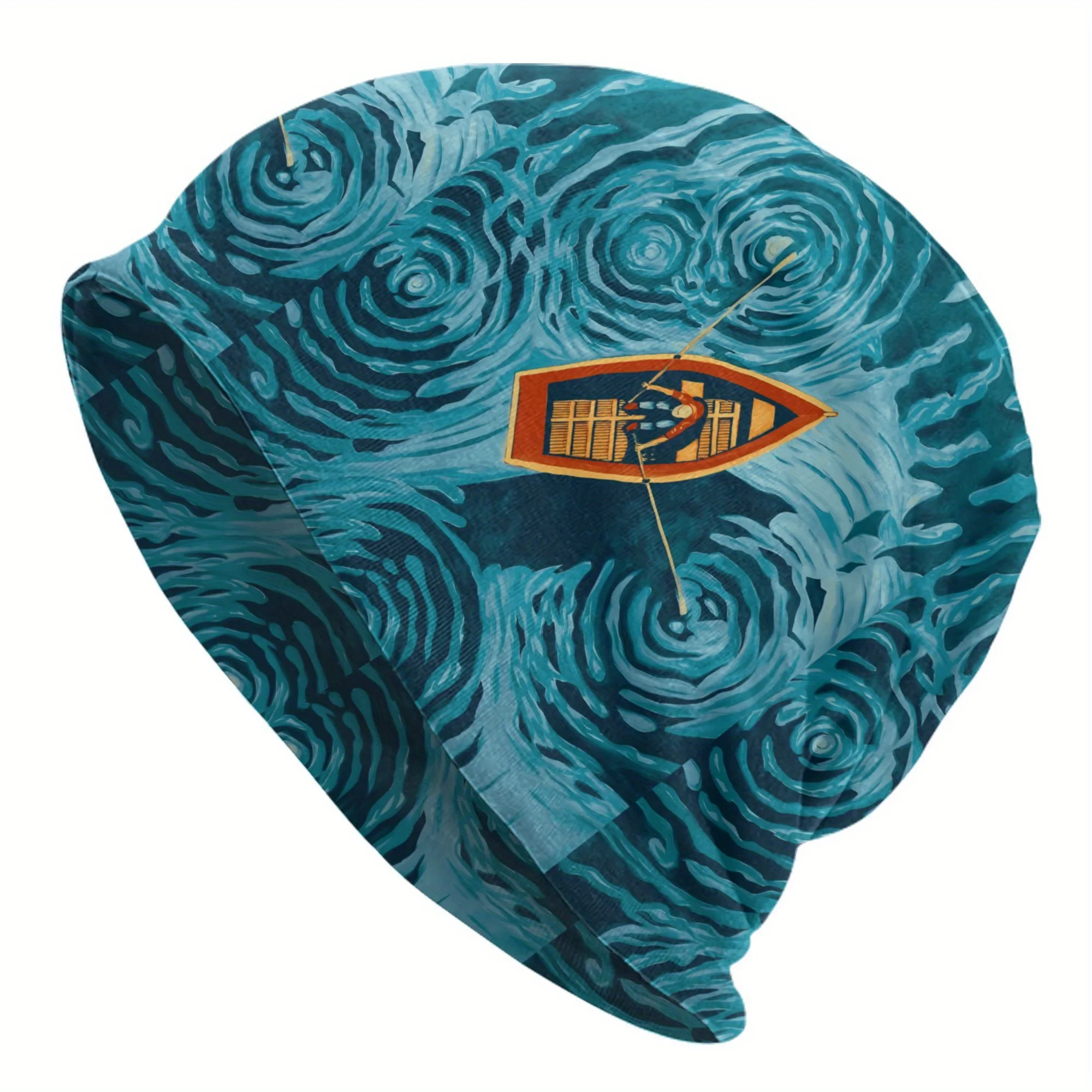 Retro Artwork Featuring Stylish Beanie Hats And Caps for Men