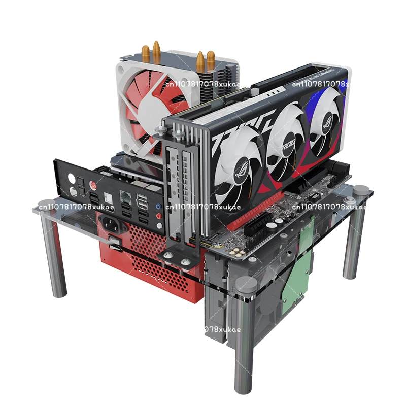 DIY PC Test Bench Open Frame Chassis Bench Open Frame DIY Gaming Computer Open Case Support Motherboards ATX MATX