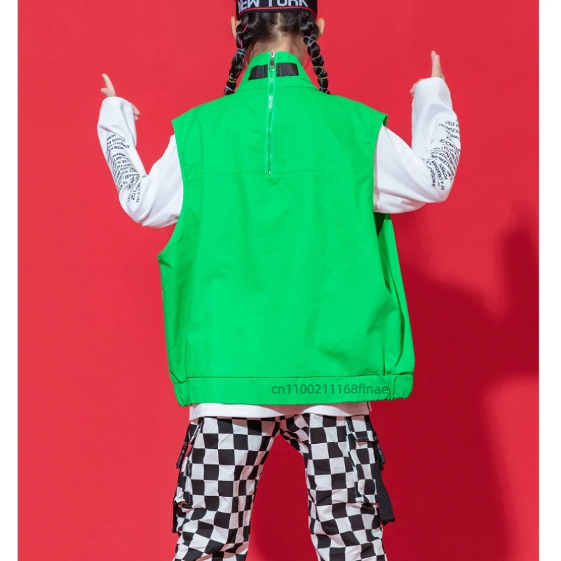 مجموعة رقص الشوارع للأطفال، علامة تجارية عصرية للأولاد، سترة وسيم، سراويل مربعة بأكمام طويلة، أداء رقص الجاز الهيب هوب